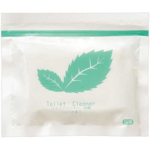 ＴＡＮＯＳＥＥ　トイレクリーナー　チャック袋タイプ　ミント　小判　１セット（９６０枚：２０枚×４８パック）1