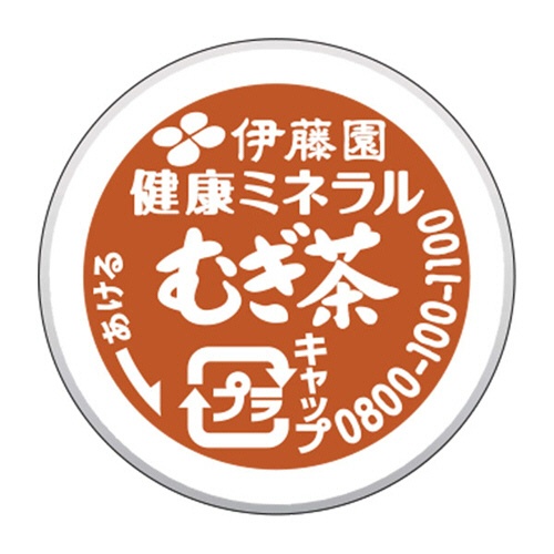 伊藤園　健康ミネラルむぎ茶　ラベルレス　６００ｍＬ　ペットボトル　１セット（４８本：２４本×２ケース）3