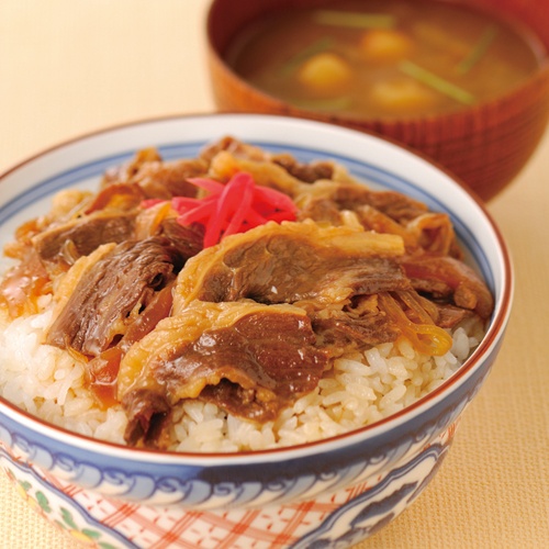 ホリカフーズ　レスキューフーズ　一食パック　牛丼　みそ汁付き　１セット（１２食）2