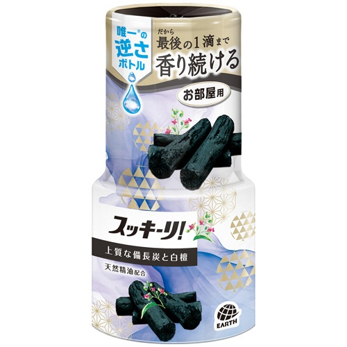 アース製薬　お部屋のスッキーリ！　備長炭と白檀　４００ｍＬ　１セット（３個）1