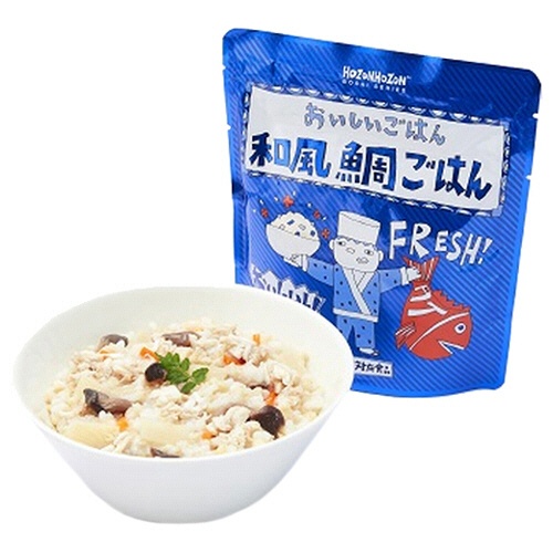 横浜岡田屋　ＨＯＺＯＮＨＯＺＯＮ　和風鯛ごはん　２８０ｇ　１セット（２５パック）2