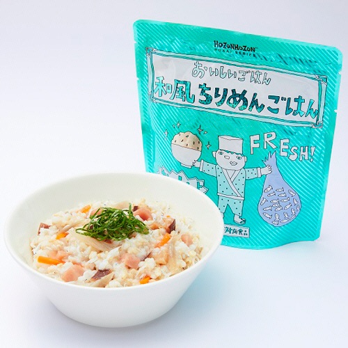 横浜岡田屋　ＨＯＺＯＮＨＯＺＯＮ　和風ちりめんごはん　２８０ｇ　１セット（２５パック）2
