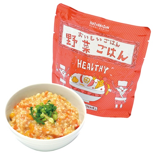 横浜岡田屋　ＨＯＺＯＮＨＯＺＯＮ　野菜ごはん　２８０ｇ　１セット（２５パック）2