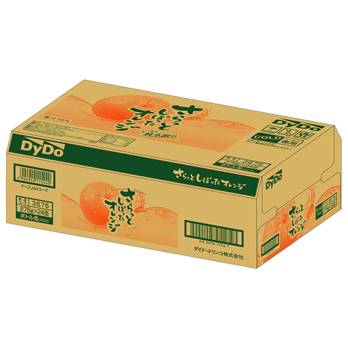 たのめーる】ダイドードリンコ さらっとしぼったオレンジ 275g