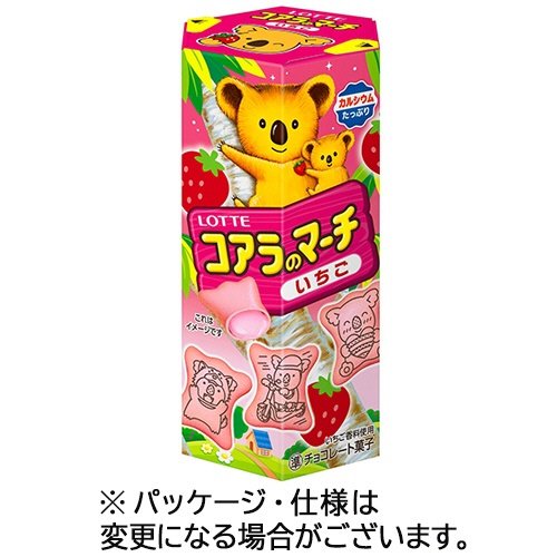 ロッテ　コアラのマーチ　いちご　４８ｇ／個　１セット（１０個）1