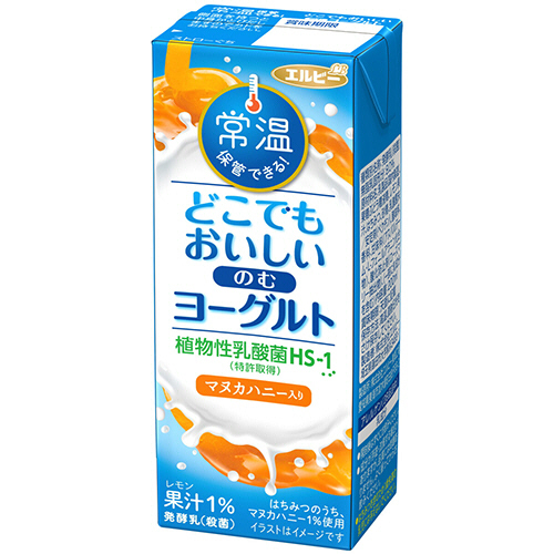 たのめーる エルビー どこでもおいしい のむヨーグルト 0ml 紙パック 1ケース 24本 の通販