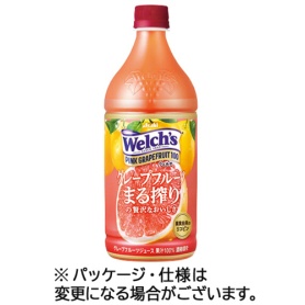 アサヒ飲料　ウェルチ　ピンクグレープフルーツ１００　８００ｇ　ペットボトル　１ケース（８本）