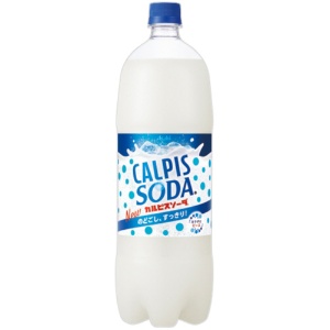 アサヒ飲料　カルピスソーダ　１．５Ｌ　ペットボトル　１ケース（８本）1