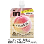 森永製菓　ｉｎゼリー　フルーツ食感　もも　１５０ｇ　１ケース（３６パック）