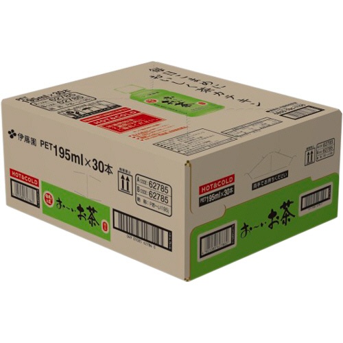 伊藤園　おーいお茶　緑茶　１９５ｍＬ　ペットボトル　１ケース（３０本）2