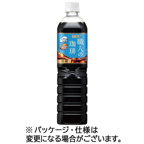 ＵＣＣ　職人の珈琲　低糖　９００ｍＬ　ペットボトル　１セット（２４本：１２本×２ケース）1