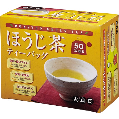 丸山園　お徳用　ほうじ茶ティーバッグ　１セット（３００バッグ：５０バッグ×６箱）1