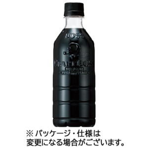 サントリー　クラフトボス　ブラック　ラベルレス　５００ｍｌ　ペットボトル　１セット（４８本：２４本×２ケース）1