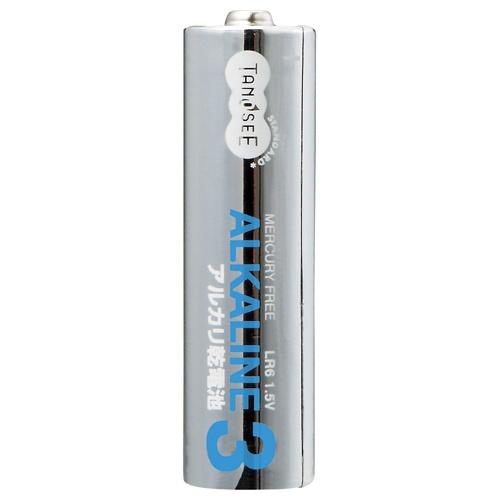 ＴＡＮＯＳＥＥ　アルカリ乾電池　単３形　１セット（３００本：１０本×３０パック）1