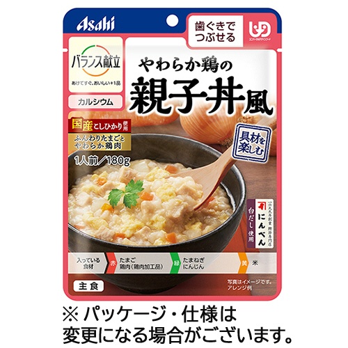 アサヒグループ食品　バランス献立　やわらか鶏の親子丼風　１８０ｇ　１セット（２４パック）1
