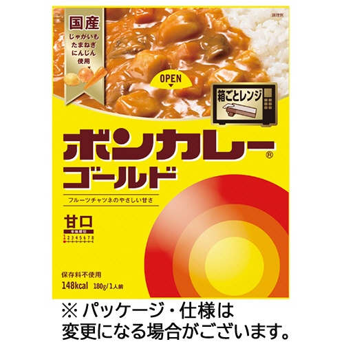 大塚食品　ボンカレーゴールド　甘口　１８０ｇ　１セット（３０食）1
