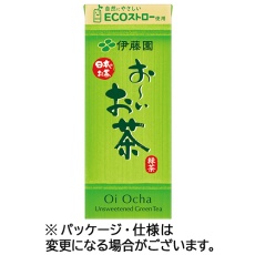 たのめーる 伊藤園 おーいお茶 緑茶 250ml 紙パック 1ケース 24本 の通販