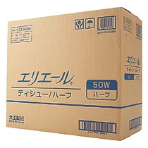 大王製紙　エリエールティシュー　５０組／箱　１セット（１００箱）2