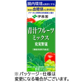 伊藤園　充実野菜　青汁フルーツミックス　２００ｍｌ　紙パック　１ケース（２４本）