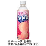 コカ・コーラ　ファンタ　甘ずっぱいファンタ　朝摘み白桃　４９０ｍＬ　ペットボトル　１ケース（２４本）