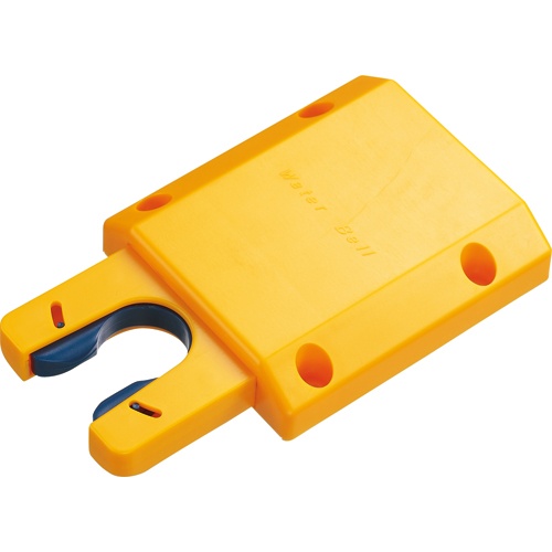 ディー・エル・エム　後付けプッシュ式ステッキホルダー　ステッキｊａｍ　Ｍ１３６９３　イエロー　ＪＵ－ＳＴ００００８　１セット（５個）1