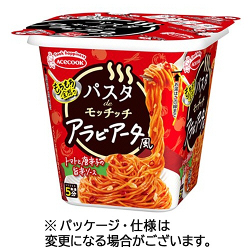 エースコック　パスタｄｅモッチッチ　アラビアータ風　１０５ｇ　１ケース（１２食）1