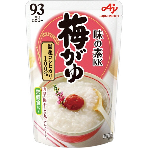 味の素　味の素ＫＫおかゆ　梅がゆ　２５０ｇ　１セット（２７パック）1
