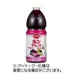 えひめ飲料　ＰＯＭ　グレープジュース　８００ｍＬ　ペットボトル　１ケース（６本）