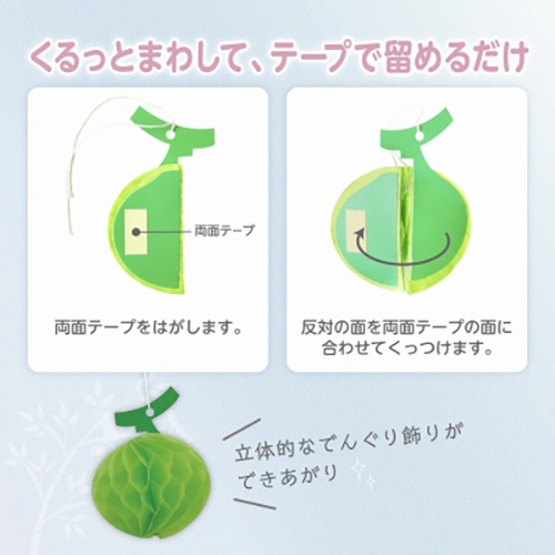 ササガワ　でんぐり　ミニメロン　４６－８２４９　１セット（５個）4