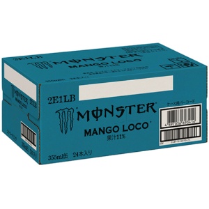 アサヒ飲料　モンスター　マンゴーロコ　３５５ｍｌ　缶　１ケース（２４本）2