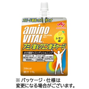 味の素　アミノバイタル　ゼリードリンク　アミノ酸＆クエン酸チャージ　１８０ｇ　１ケース（２４パック）1