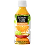 コカ・コーラ　ミニッツメイド　朝の健康果実　オレンジ・ブレンド　３５０ｍｌ　ペットボトル　１ケース（２４本）
