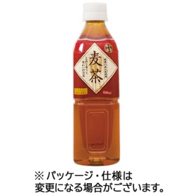 富永貿易　神戸茶房　麦茶　５００ｍｌ　ペットボトル　１ケース（２４本）