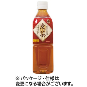 富永貿易　神戸茶房　麦茶　５００ｍｌ　ペットボトル　１ケース（２４本）1