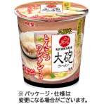 明星食品　大砲ラーメン監修　とんこつワンタンスープ　２８ｇ　１ケース（２４食）