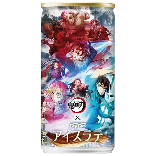 ダイドードリンコ　鬼滅の刃　アイスラテ　１８５ｇ　缶　１ケース（３０本）6