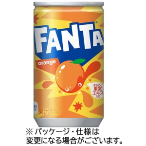 コカ・コーラ　ファンタ　オレンジ　１６０ｍｌ　缶　１セット（６０本：３０本×２ケース）1