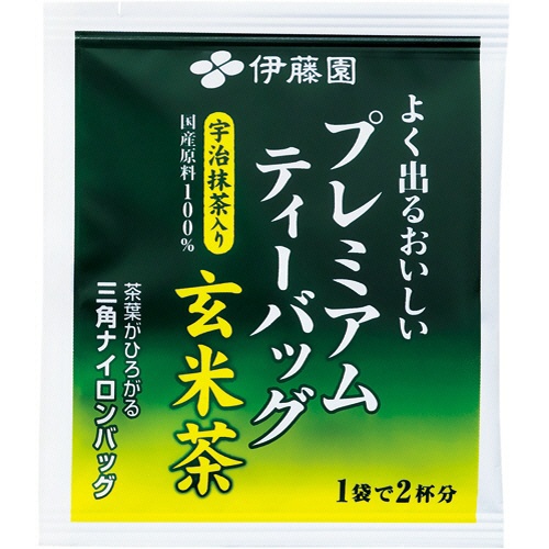 伊藤園　おーいお茶　宇治抹茶入り玄米茶　プレミアムティーバッグ　１セット（３００バッグ：５０バッグ×６箱）2