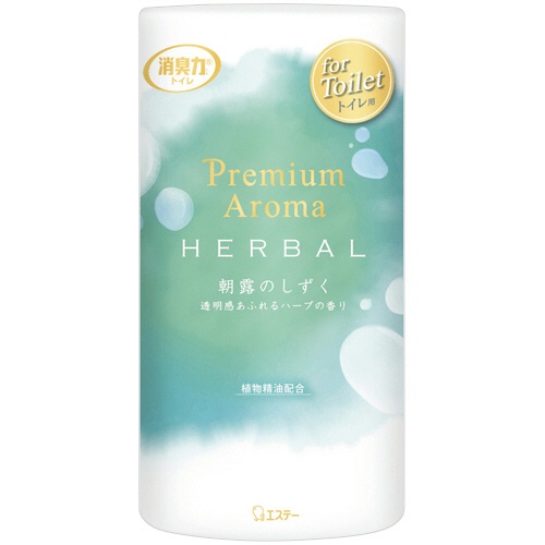 エステー　トイレの消臭力　Ｐｒｅｍｉｕｍ　Ａｒｏｍａ　ＨＥＲＢＡＬ　朝露のしずく　４００ｍＬ　１セット（３個）1
