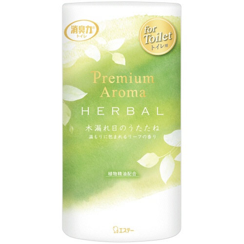 エステー　トイレの消臭力　Ｐｒｅｍｉｕｍ　Ａｒｏｍａ　ＨＥＲＢＡＬ　木漏れ日のうたたね　４００ｍＬ　１セット（３個）1