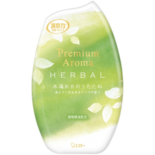 エステー　お部屋の消臭力　Ｐｒｅｍｉｕｍ　Ａｒｏｍａ　ＨＥＲＢＡＬ　木漏れ日のうたたね　４００ｍＬ　１セット（３個）1