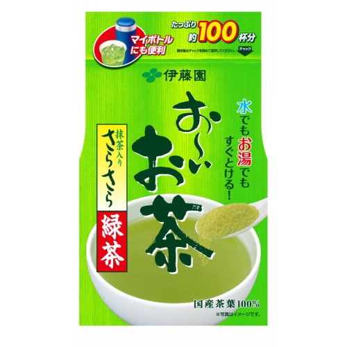 伊藤園　さらさらとける　おーいお茶抹茶入り緑茶　８０ｇ／パック　１セット（６パック）1