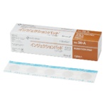 ニチバン　止血用パッド付絆創膏　インジェクションパッド　Ｎｏ．３０Ａ　直径３０ｍｍ　ベージュ　ＩＪＰ３０Ａ　１セット（６００枚：１２０枚×５箱）