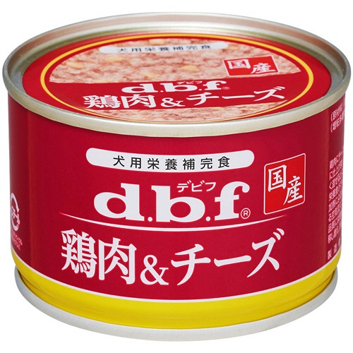 デビフペット　ｄｂｆ　鶏肉＆チーズ　１５０ｇ　１セット（６缶）1