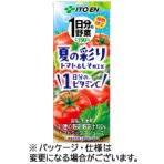 伊藤園　１日分の野菜　夏の彩りトマト＆しそＭＩＸ　２００ｍＬ　紙パック　１ケース（２４本）