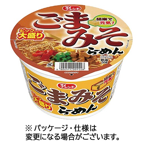 大黒食品工業　マイフレンド　ビック　ごまみそらーめん　１０５ｇ　１ケース（２４食）1