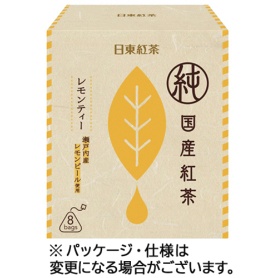 三井農林　日東紅茶　純国産紅茶ティーバッグ　レモンティー　１セット（２４バッグ：８バッグ×３箱）