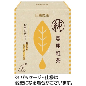 三井農林　日東紅茶　純国産紅茶ティーバッグ　レモンティー　１セット（２４バッグ：８バッグ×３箱）1
