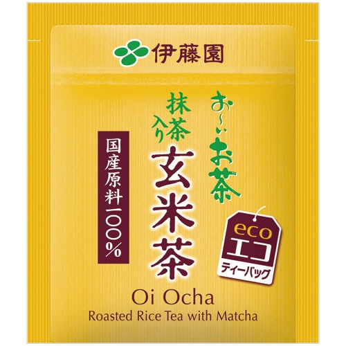 伊藤園　おーいお茶　抹茶入り玄米茶　エコティーバッグ　１セット（６０バッグ：２０バッグ×３箱）2
