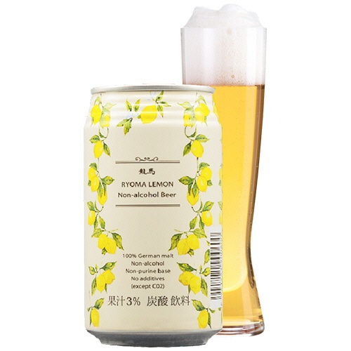 ノンアルコールビール　龍馬ＬＥＭＯＮ　３５０ｍＬ　缶　１ケース（２４本）4